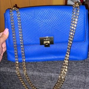 Blue and gold Aldo purse🔵🔵🔵